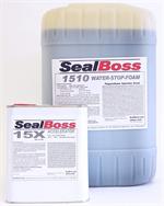 SealBoss 1510 water stop foam, polyurethane foam grout, water stop